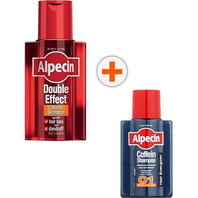 Alpecin Шампоан за мъже с двоен ефект, 200 ml