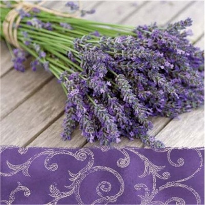 PAW servítky L Lavender in the Country 33x33cm