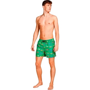 JACK & JONES Бански гащета Jack & jones ST Crete Akm Novelty swimming shorts - Red (Jelly Bean)