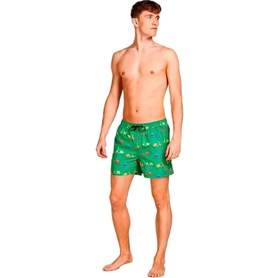 JACK & JONES Бански гащета Jack & jones ST Crete Akm Novelty swimming shorts - Red (Jelly Bean)