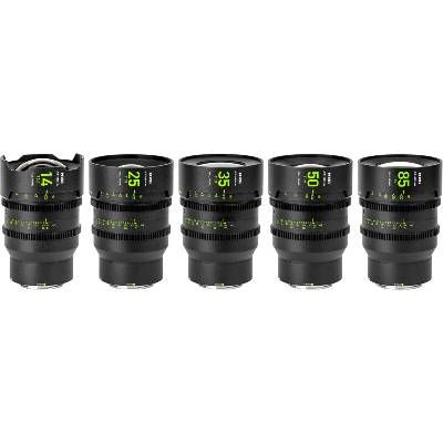 NiSi Cine Lens Set Athena Prime E-Mount (Without Drop-In Filter)