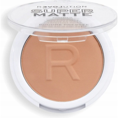Revolution Relove Super Matte Pressed Beige púder 6 g