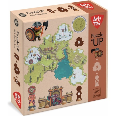 Arty Toys Veľké pirát Alric z krajiny Vikingov 15 dielov