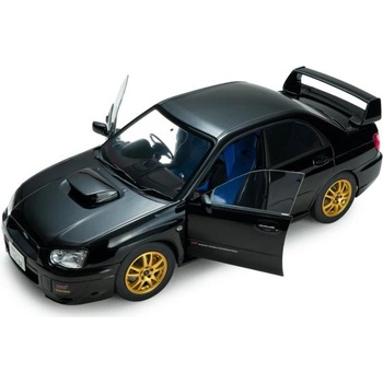 Solido 1: 18 subaru impreza wrx sti java black pearl 2004