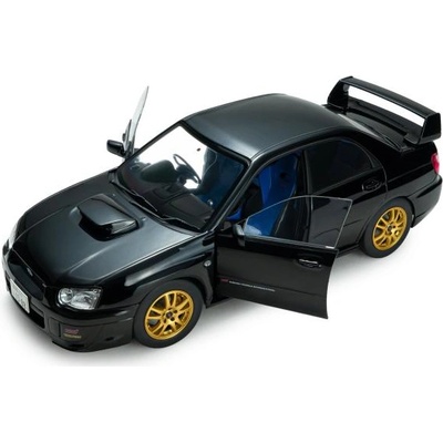 Solido 1: 18 subaru impreza wrx sti java black pearl 2004
