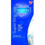 Pasante 12 бр. Големи презервативи Pasante Super King 69 мм - насипни