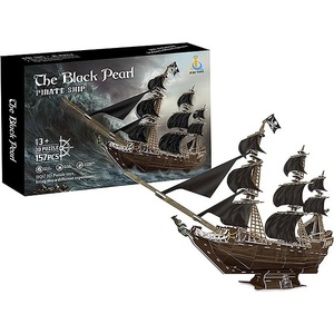 RAYA TOYS Стерео пъзел Кораб Черната Перла (168-d6)