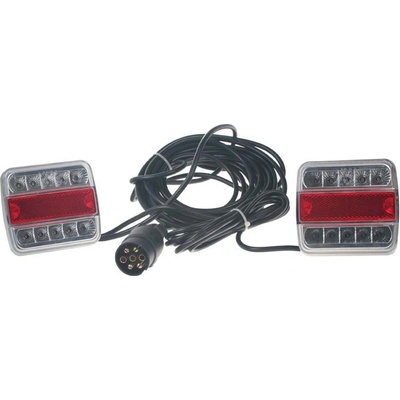 STUALARM 2x sdružená lampa zadní LED včetně kabeláže a připojení 7pin | Zboží Auto