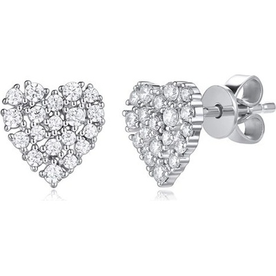 Silverino náušnice se zirkony 8731 SE08731CZZSW-1