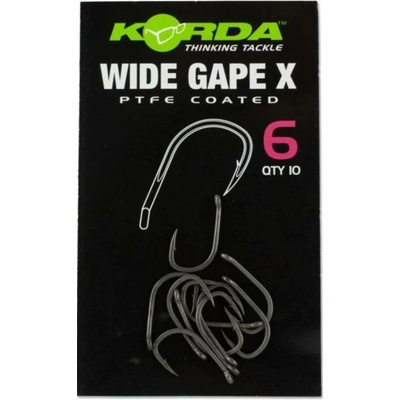 Korda Wide Gape X vel.4 10 ks