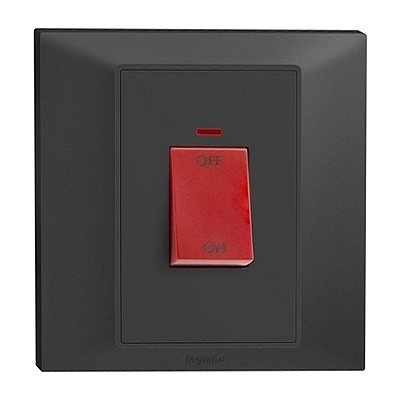 Legrand КЛЮЧ БОЙЛЕРЕН БЕЛАНКО legrand 45a 617776 АНТРАЦИТ (617776)