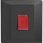 Legrand КЛЮЧ БОЙЛЕРЕН БЕЛАНКО legrand 45a 617776 АНТРАЦИТ (617776)