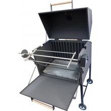 Müller-Gril 700 Zahradní otočný gril + motor 60 kg