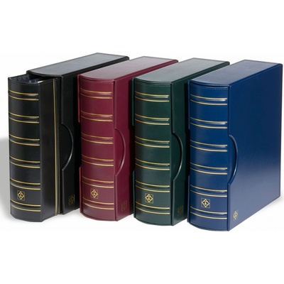 LEUCHTTURM Albové desky GRANDE G CLASSIC s kazetou Černá – Zboží Dáma