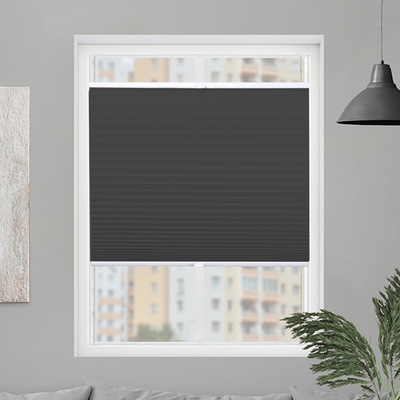 FOA Plisé roleta, s profilom Classic, Blackout, Antracitová oceľ, PJ 1105 40 x 80 cm