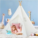 KX KX5187 detský stan Tipi Wigwam 135 cm sivý