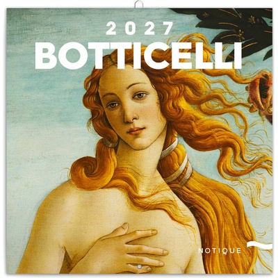 poznámkový Sandro Botticelli, 30 x 30 cm 2027