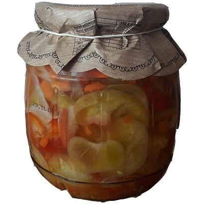 Salát se zeleným rajčetem 640g (baleno po 6ks)