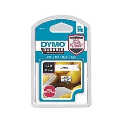 DYMO Originální páska 1978364 černý tisk/bílý podklad, 5.5m, 12mm (1978364)
