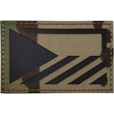 WARAGOD CP Camo Nášivka s vlajkou krajiny, Česká republika