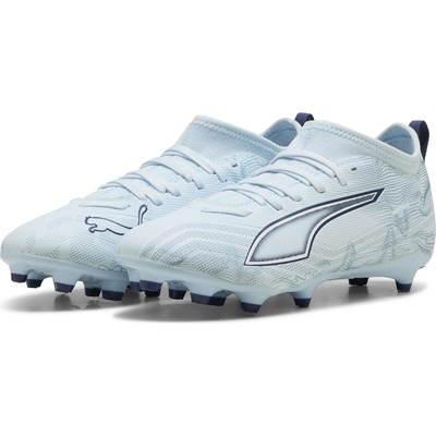 PUMA Детски футболни бутонки Puma Childrens PUMA Ultra 5 Match Firm Ground Football Boots - Icy Blue