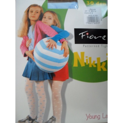 Fiore NIKKI 30den punčochové kalhoty azure modré