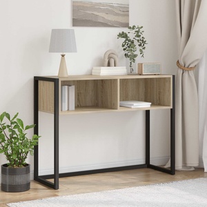 vidaXL Крайна масичка Дъб сонома 100 x 36 x 75 см Инженерна дървесина (886691)