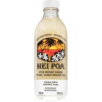 Hei Poa Pure Tahiti Monoï Oil Coconut multifunkční olej na tělo a vlasy 100 ml