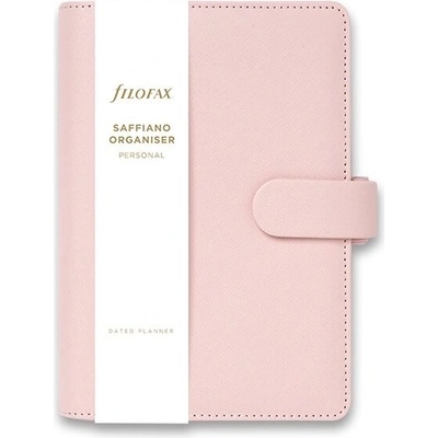 Filofax Osobní Saffiano A6 týdenní 2026 růžový