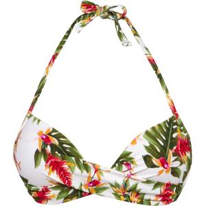 Banana Moon Дамско бикини горнище Banana moon Women's Eyro Kaelua Bikini top - Blanc - размер 44 (FR) (150-5287-0115)