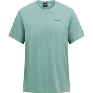 Peak Performance Мъжка спортна тениска Peak Performance Explore Logo Tee T-shirt - Green Valley - размер XXL (216-3251-0615)