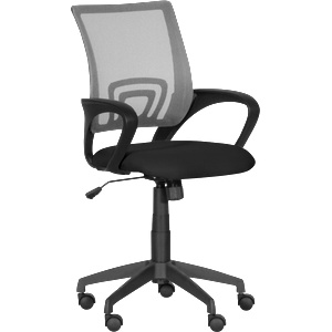  Работен офис стол Carmen 7050 - сив - черен (3520517_3)
