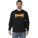Thrasher Flame Logo LS black