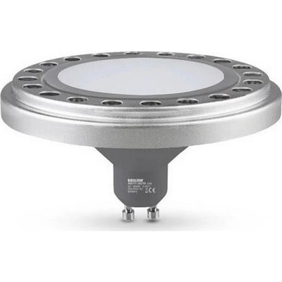 Brilagi LED Žiarovka ECOLINE AR111 GU10/12W/230V 3000K 120° strieborná Brilagi BG1294