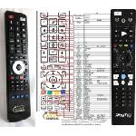 GENERAL DREAMSKY HD6 DUO - съвместимо дистанционно управление на марката General (HD6 DUO) Дистанционно