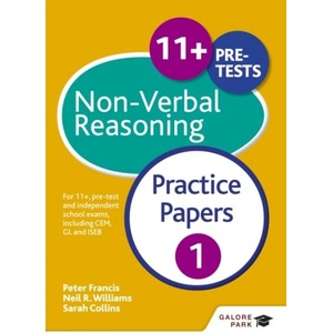 11+ Non-Verbal Reasoning Practice Papers 1 | Neil R Williams (ISBN: 9781471849305)
