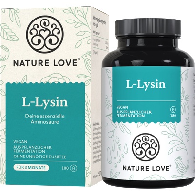 Nature love L-лизин - 180 капсули