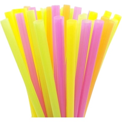 Jumbo brčka 8 x 250 mm neonové 150 ks