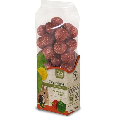 JR Farm Grainless vitamínové paprikové guličky pre hlodavce 150 g