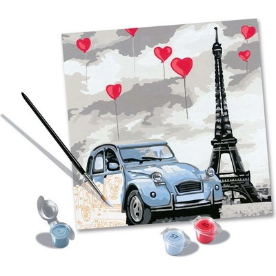 Ravensburger Maľovanie podľa čísiel Čarovný Paríž