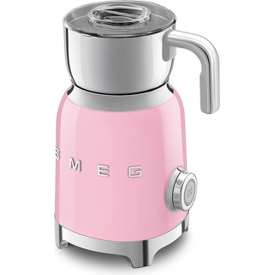 Smeg Smeg MFF11PKEU 50's Style пенообразувател за мляко, 500 W, 600 мл, розов (65944)
