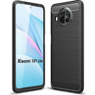 Pouzdro SES Ochranné silikonové karbon Xiaomi Mi 10T Lite - černé