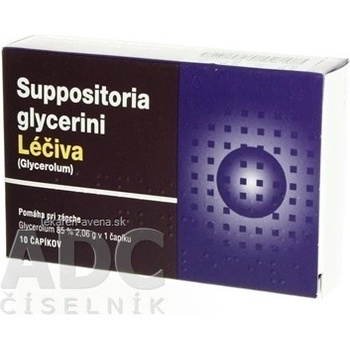 Suppositoria Glycerini Léčiva sup.10 x 2,06 g
