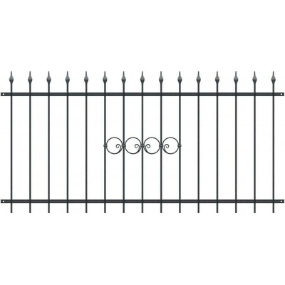 Kovové plotové pole PLP63 š. 2500 x v. 1000 mm