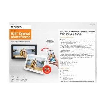 Denver Electronics Denver Фоторамка PFF-1515B BLACK 15.6