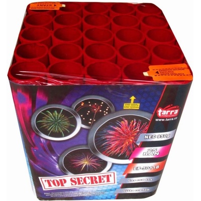 Tarra pyrotechnik Ohňostroj TOP SECRET 25 ran