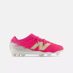 New Balance Детски футболни бутонки New Balance Unisex Kids Furon . 3 Firm Ground Football Boots - Pink/White