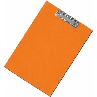 Caesar Office A4 RainbowLine podložka psací s klipem prešpán oranžová