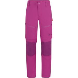Trollkids Детски панталон със свалящи крачоли Trollkids Kid's Nordfjord Zip-Off Pants Slim Fit Walking trousers - Fresh Berry - размер 152 (EU) (701-1741-0820)