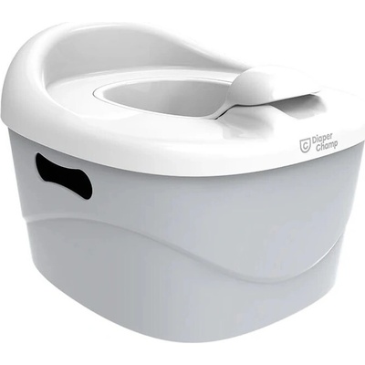 DiaperChamp Nočník 3v1 PottyChamp Silver